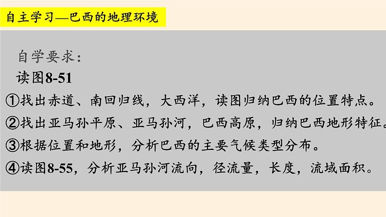 湘教版地理七年级下册  第八章 第六节 巴西(16) 课件第3页