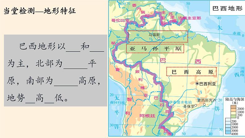 湘教版地理七年级下册  第八章 第六节 巴西(16) 课件第5页