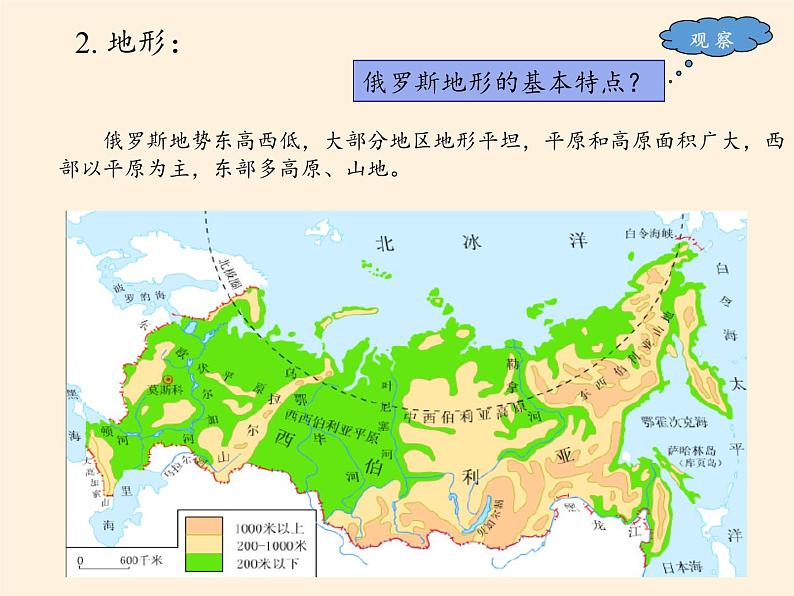 湘教版地理七年级下册  第八章 第三节 俄罗斯(3) 课件第7页