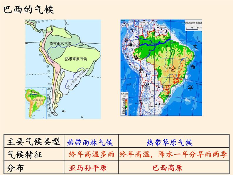 湘教版地理七年级下册  第八章 第六节 巴西(15) 课件04