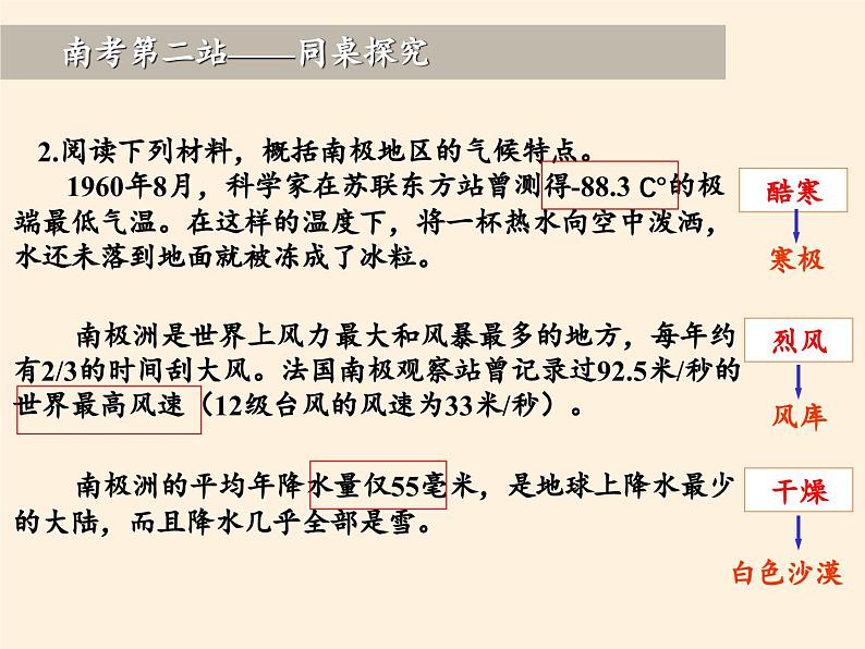 湘教版地理七年级下册  第五节 北极地区和南极地区(4) 课件07