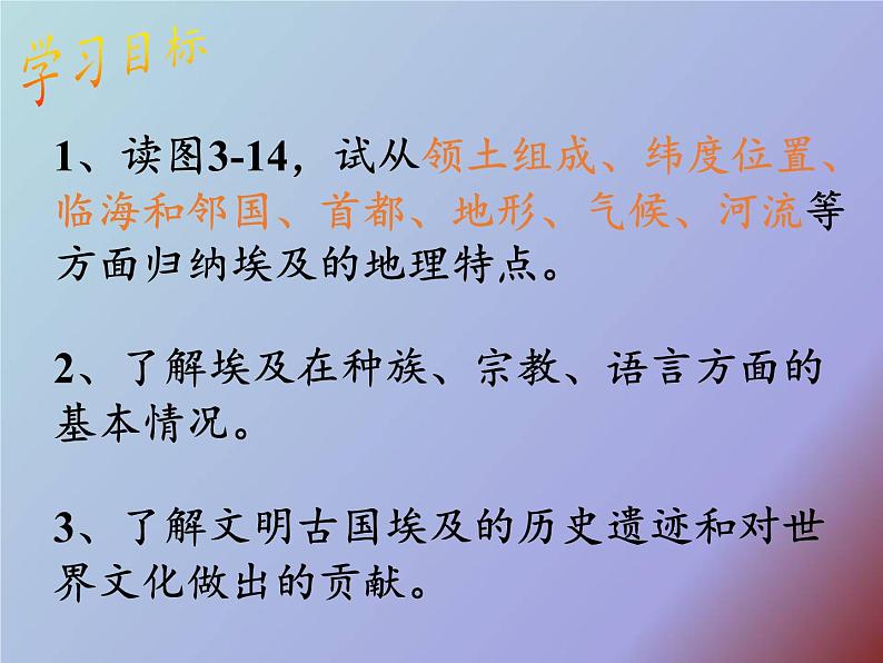 湘教版地理七年级下册  第八章 第二节 埃及(8) 课件第2页