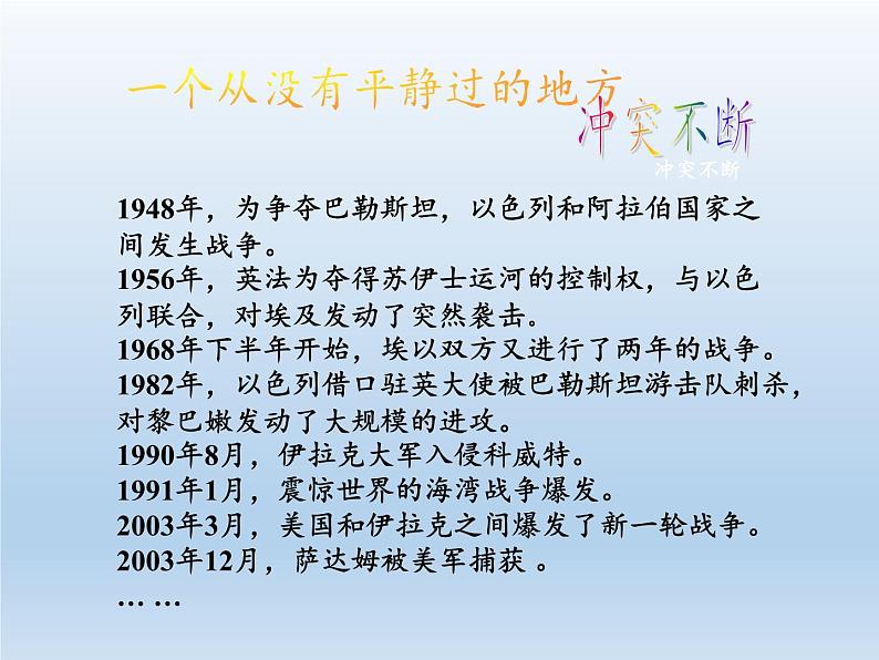 湘教版地理七年级下册  第七章 第三节 西亚(7) 课件第6页