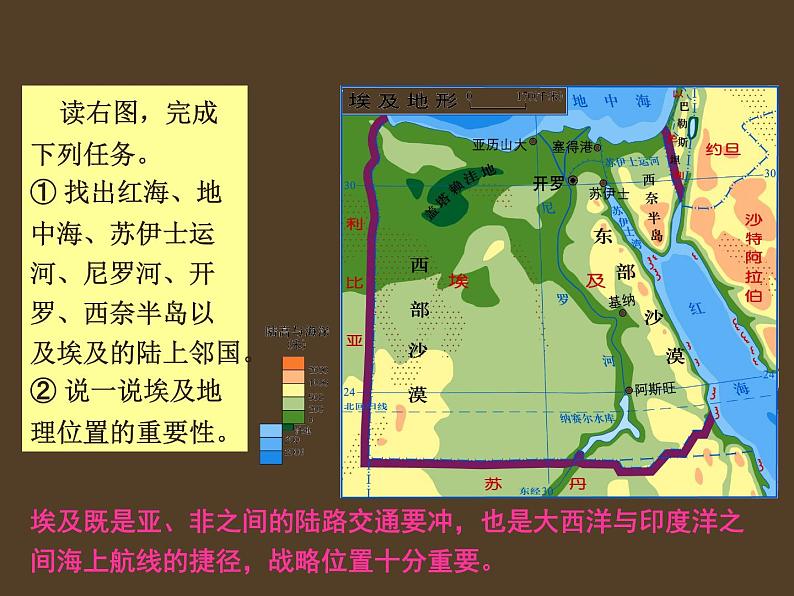 湘教版地理七年级下册  第八章 第二节 走进埃及 课件03