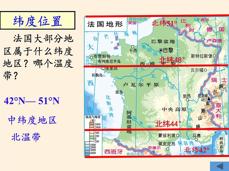 湘教版地理七年级下册  第八章 第四节 法国 (2) 课件第5页