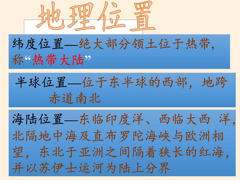 湘教版地理七年级下册  第六章  第二节 非洲(2) 课件08