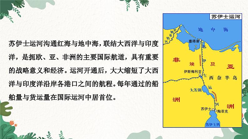 湘教版地理七年级下册 8.2 埃及课件第7页