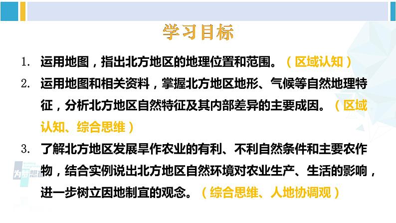 人教版八年级地理下册 第六章 北方地区  第一节 自然特征与农业（课件）03