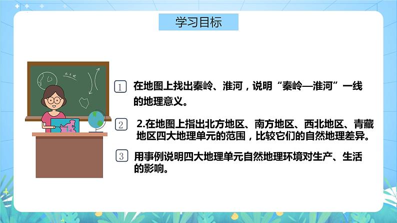 湘教版地理八年级下册 5.1《四大地理区域的划分》第1课时 课件04