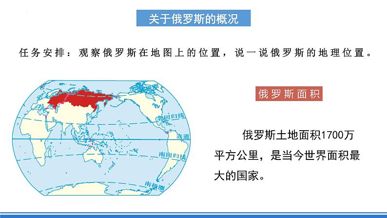 【新课标】人教版地理七年级下册7.4《俄罗斯》课件+教案06