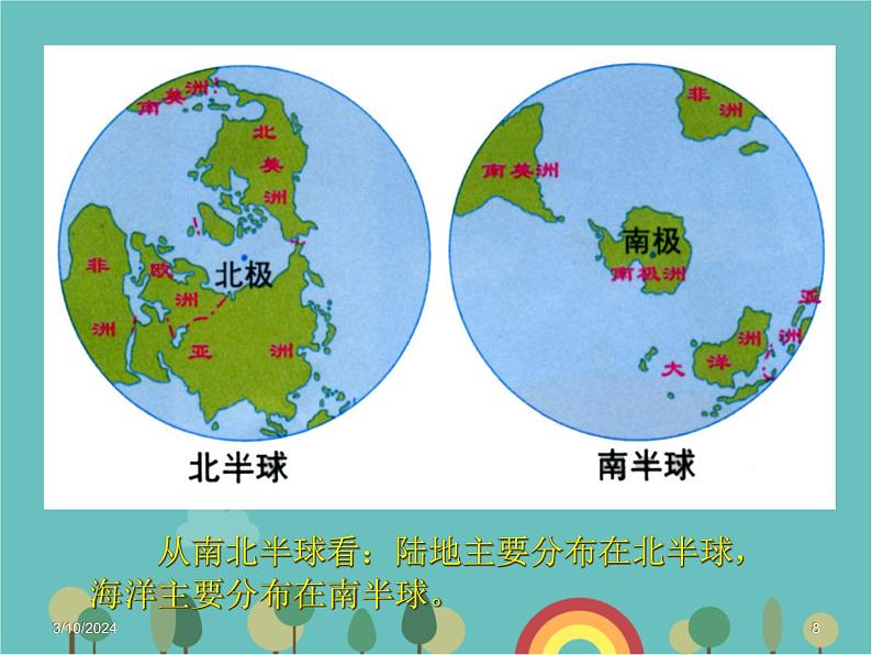 湘教版地理七年级上册 第二章第二节《世界的海陆分布》课件208