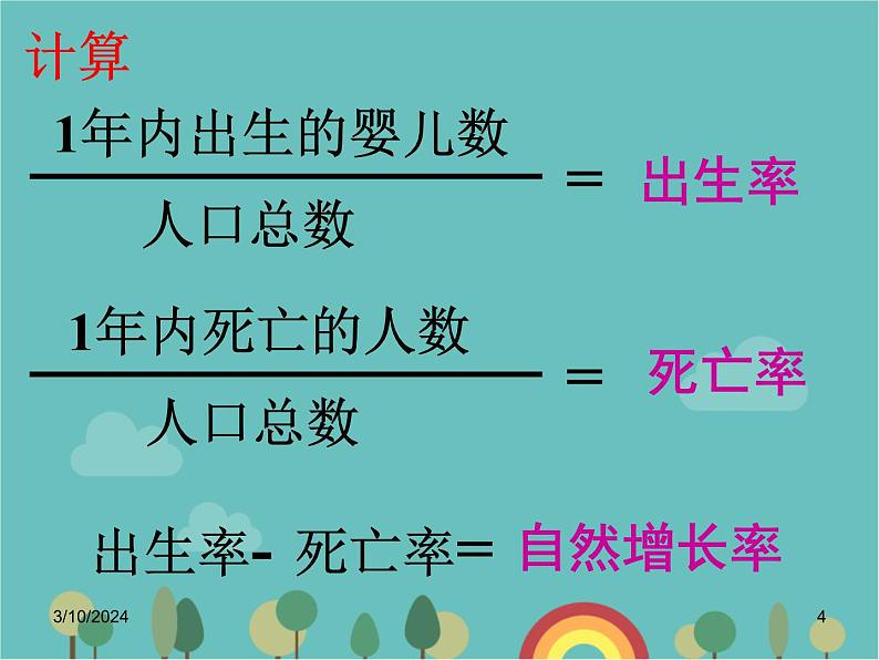 湘教版地理七年级上册 第三章第一节《世界的人口》知识梳理型课件1第4页