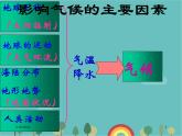 湘教版地理七年级上册 第四章第三节《影响气候的主要因素》课件1