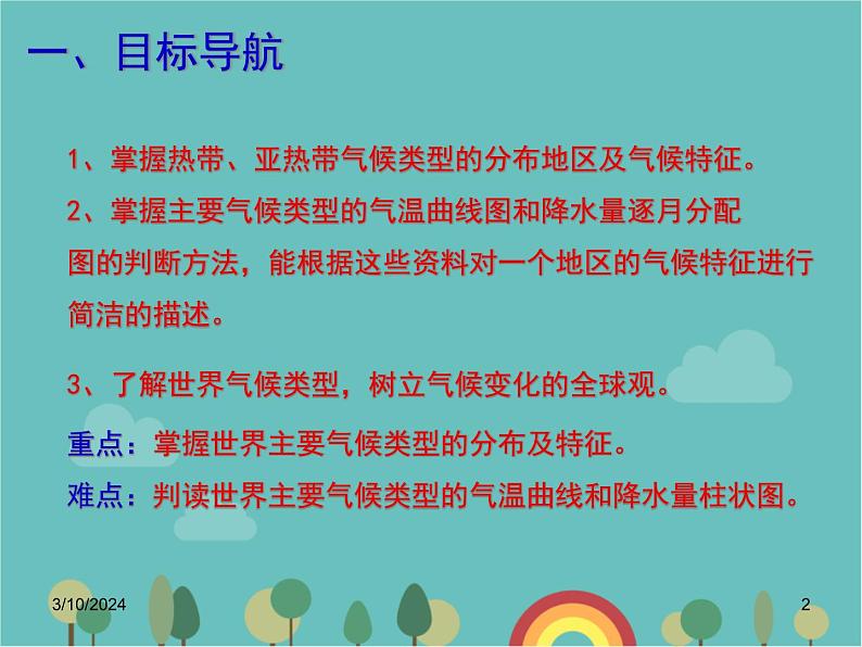 湘教版地理七年级上册 第四章第四节《世界主要气候类型》第一二课时优质课件02