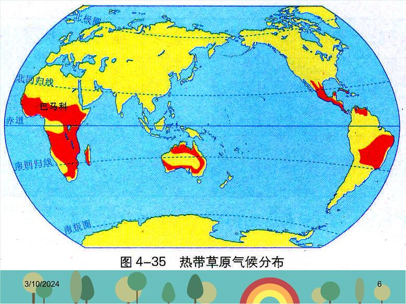 湘教版地理七年级上册 第四章第四节《世界主要气候类型》第一课时课件第6页