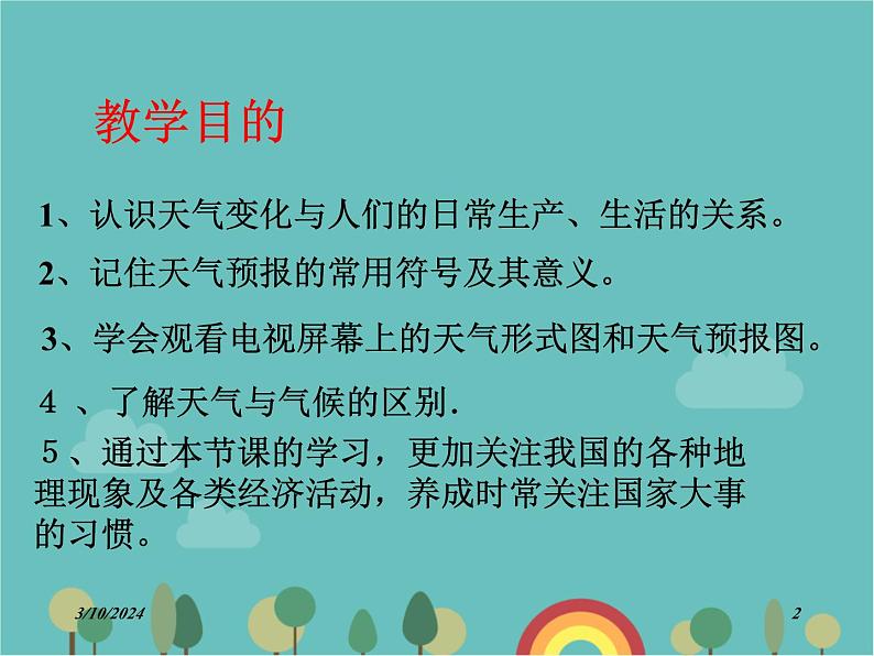 湘教版地理七年级上册 第四章第一节《天气和气候》课件1第2页