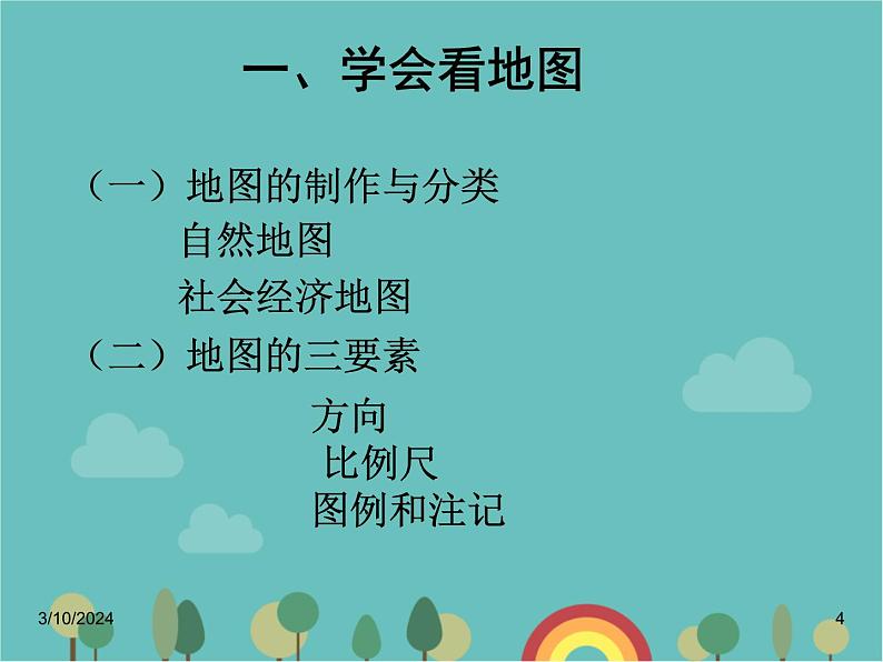 湘教版地理七年级上册 第一章《让我们走进地理》复习课件1第4页