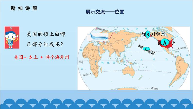 人教版地理七年级下册 9.1.美国第1课时课件第4页