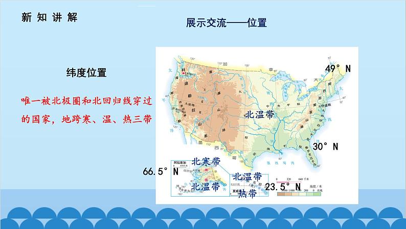 人教版地理七年级下册 9.1.美国第1课时课件第6页