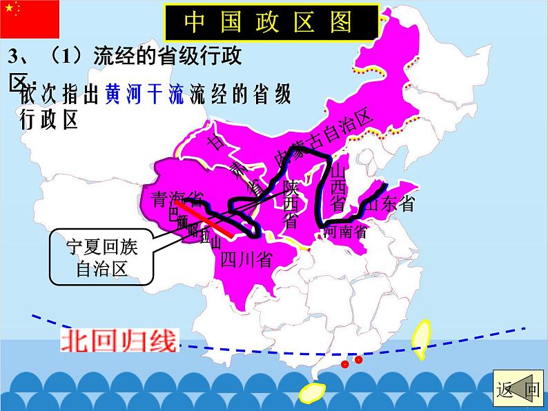 湘教版地理八年级上册 2.3.3 黄河课件08