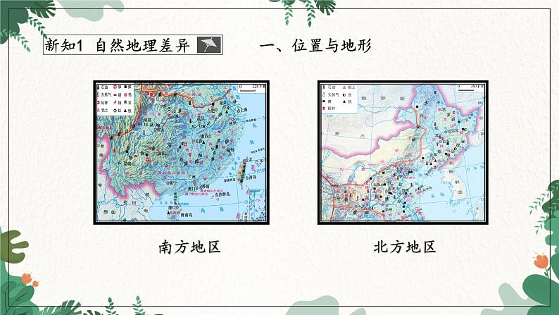 商务星球版地理八年级下册 第七章 活动课 认识南方地区和北方地区的区域差异课件08