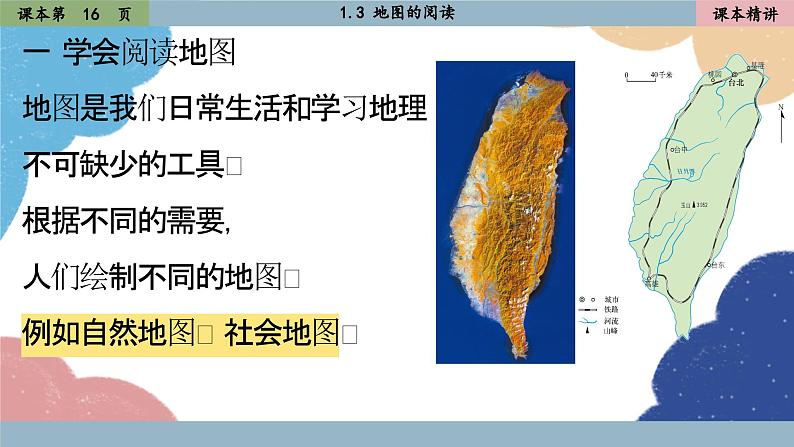 人教版地理七年级上册 1.3地图的阅读1课件02