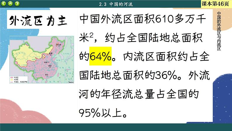 湘教版地理八年级上册 第2章第3节 中国的河流课件08