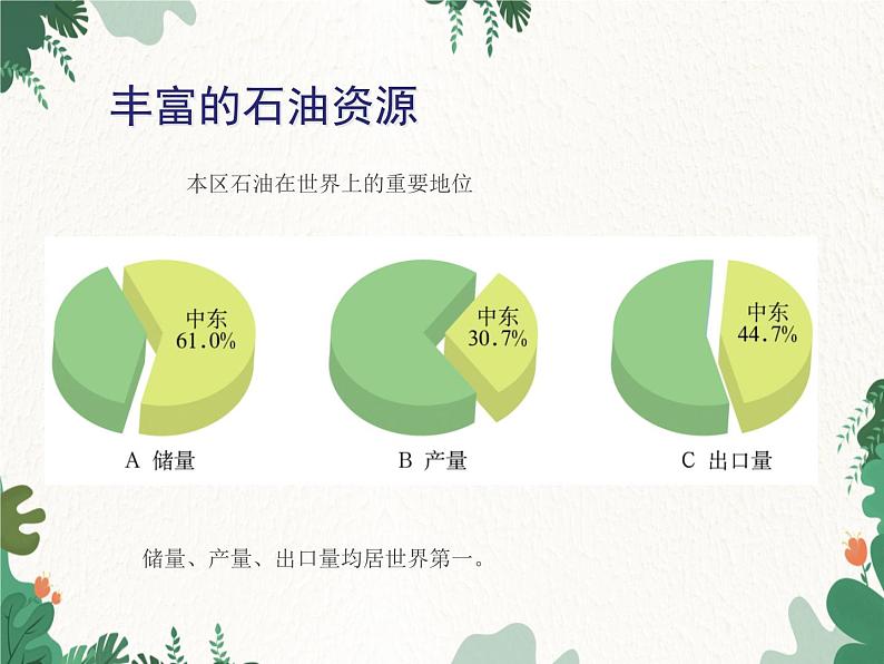 鲁教版（五四制）地理六年级下册 第八章第一节  中东课件08