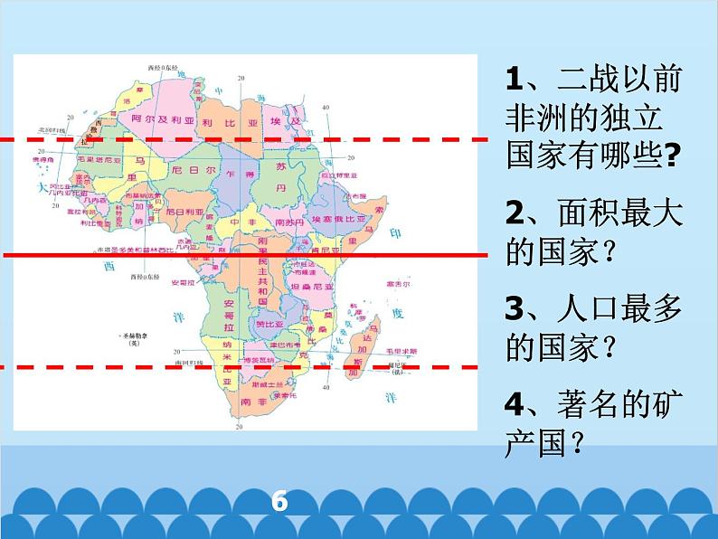 湘教版地理七年级下册 6.2 非洲课件3第2页