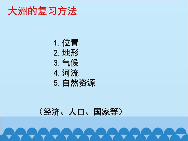 湘教版地理七年级下册 6.2 非洲课件9第1页