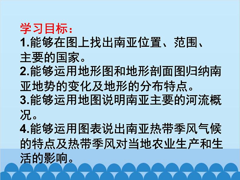 湘教版地理七年级下册 7.2南亚  课件408