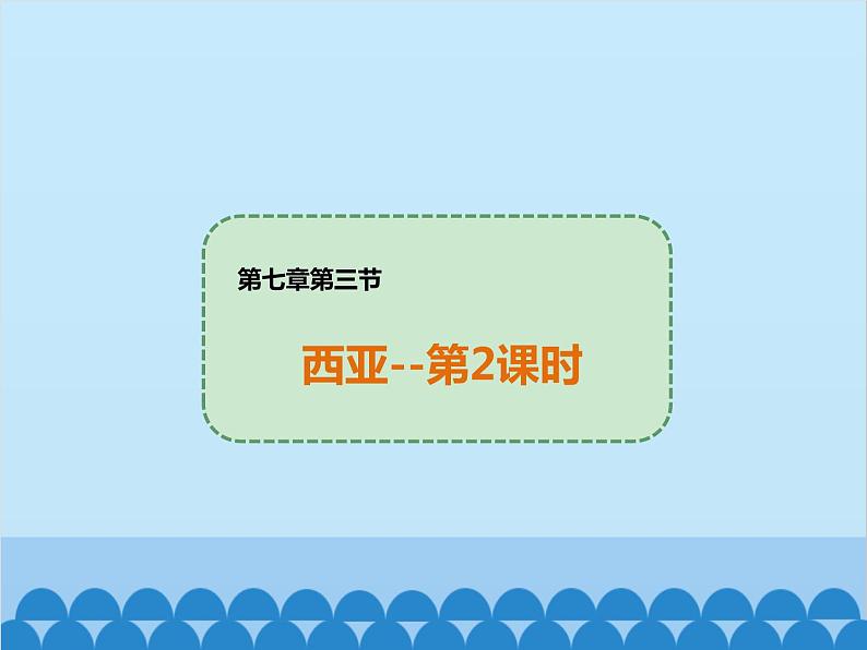 湘教版地理七年级下册 7.3 西亚课件201