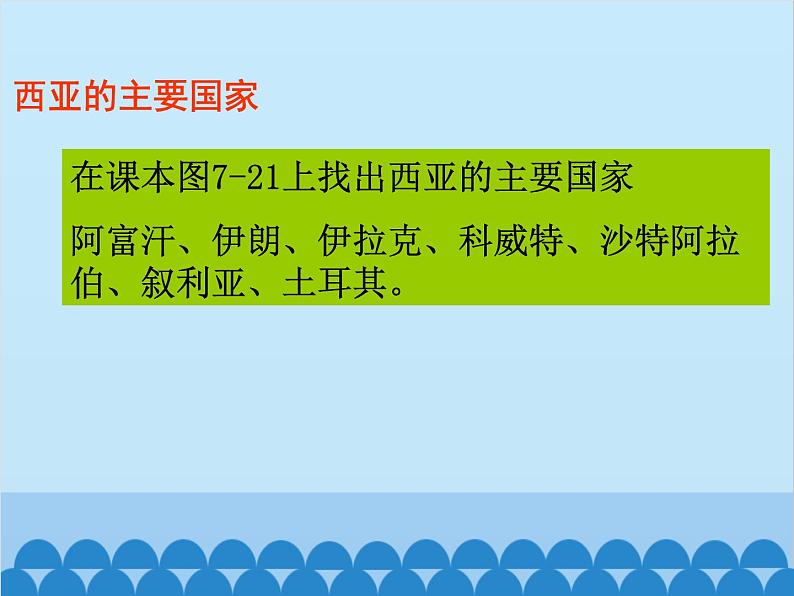 湘教版地理七年级下册 7.3 西亚课件4第7页