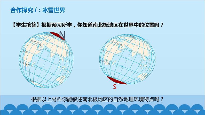 湘教版地理七年级下册 7.5 北极地区和南极地区课件3第2页