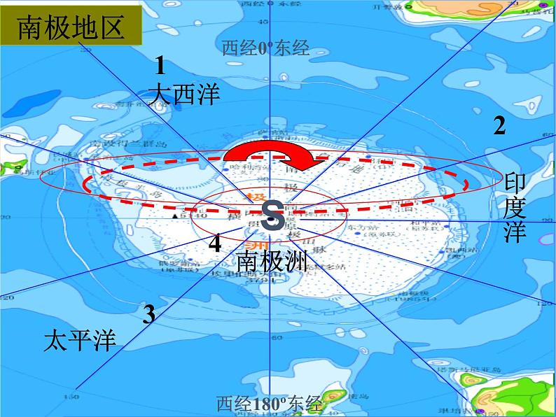 湘教版地理七年级下册 7.5 北极地区和南极地区课件6第6页