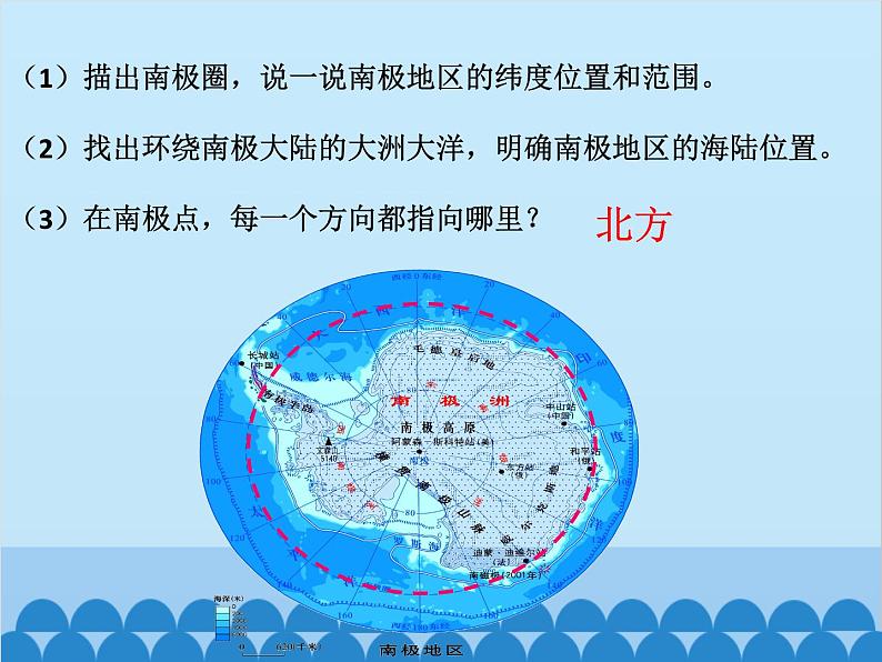 湘教版地理七年级下册 7.5 北极地区和南极地区课件7第7页