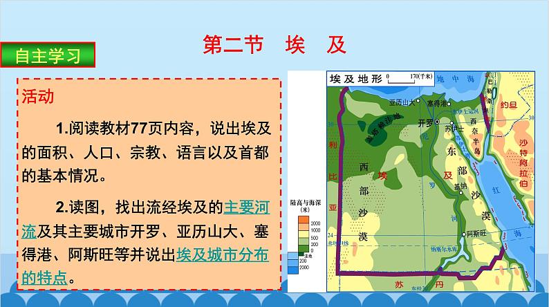 湘教版地理七年级下册 8.2埃及 课件106