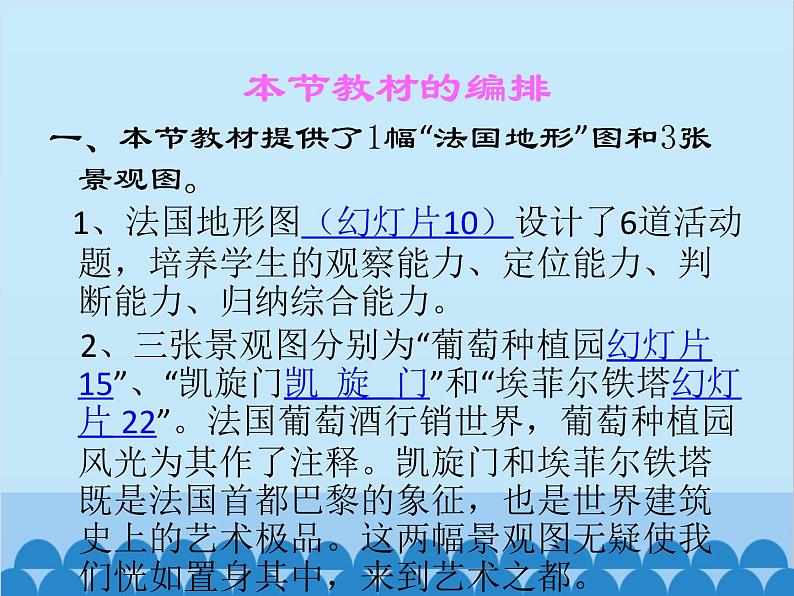 湘教版地理七年级下册 8.4法国 课件4第3页