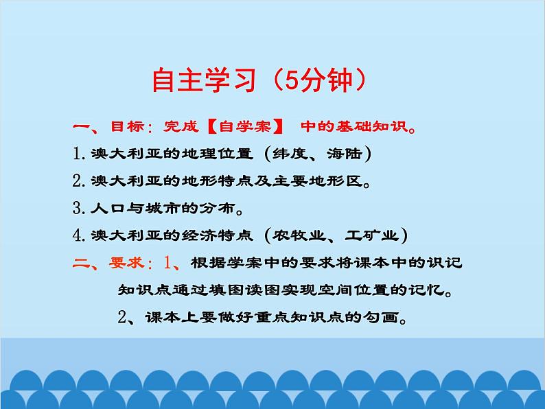 湘教版地理七年级下册 8.7澳大利亚  课件2第4页