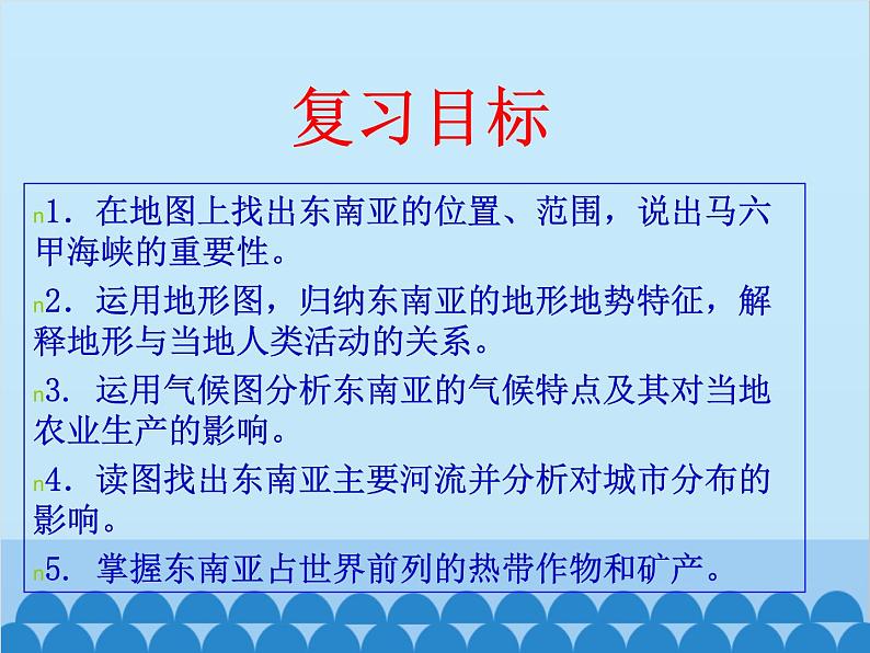 湘教版地理七年级下册 7.1 东南亚  课件5第5页