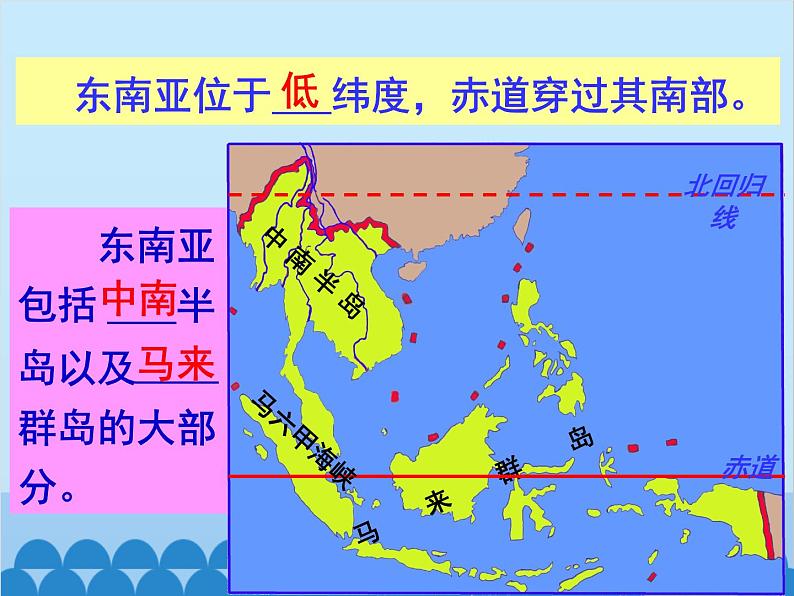 湘教版地理七年级下册 7.1 东南亚  课件5第7页