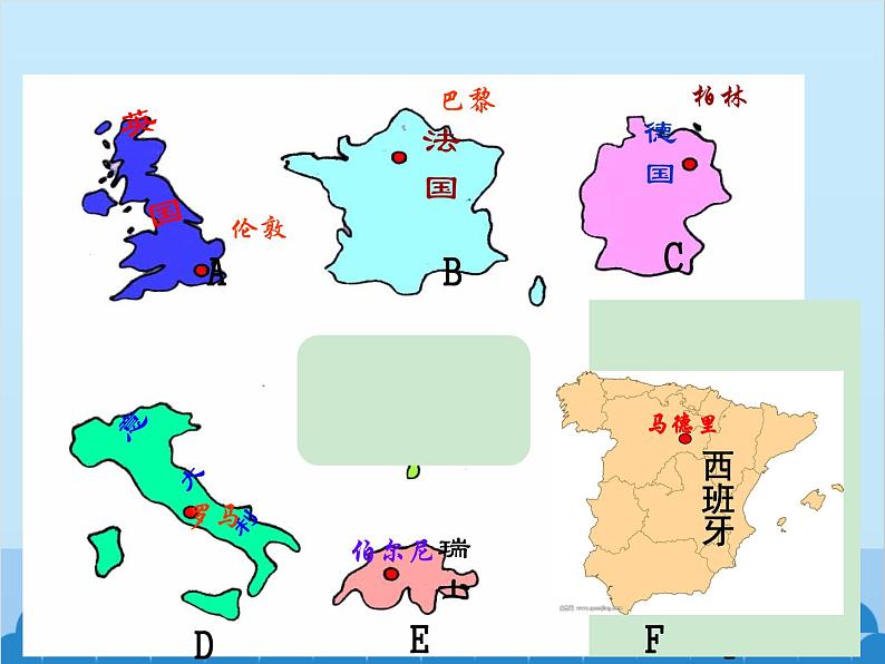 湘教版地理七年级下册 7.4 欧洲西部课件2第6页