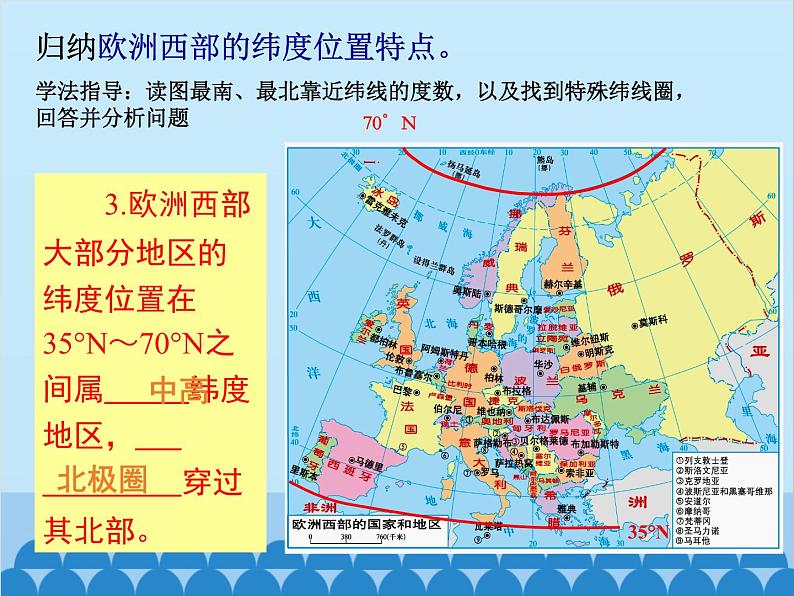 湘教版地理七年级下册 7.4 欧洲西部课件2第7页