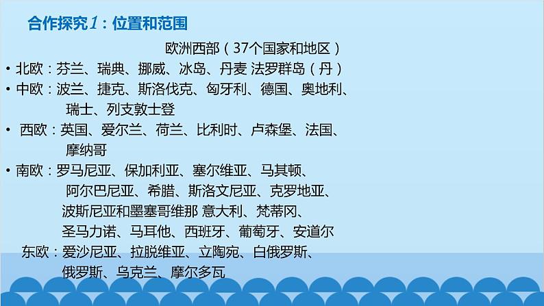 湘教版地理七年级下册 7.4 欧洲西部课件4第8页