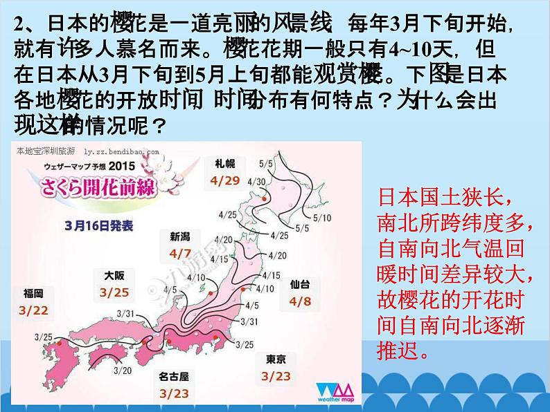 湘教版地理七年级下册 8.1日本 课件508