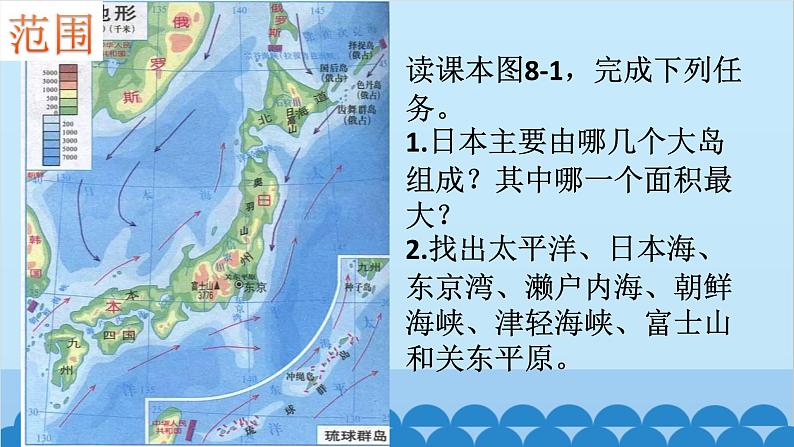 湘教版地理七年级下册 8.1日本 课件604