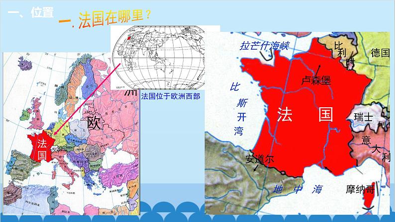 湘教版地理七年级下册 8.4法国 课件5第5页