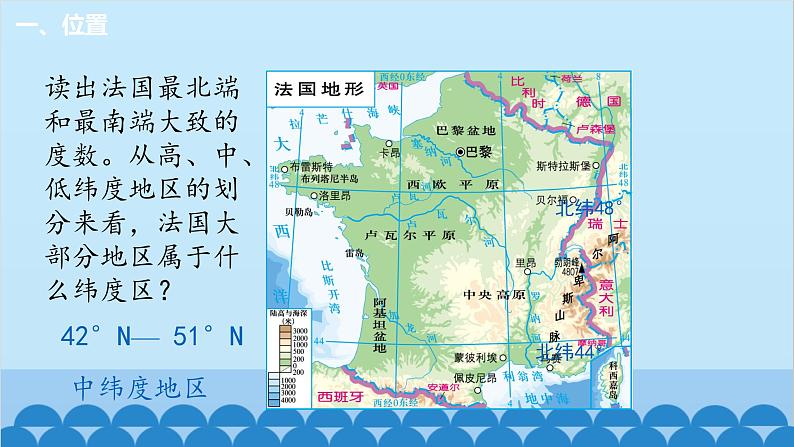 湘教版地理七年级下册 8.4法国 课件5第6页