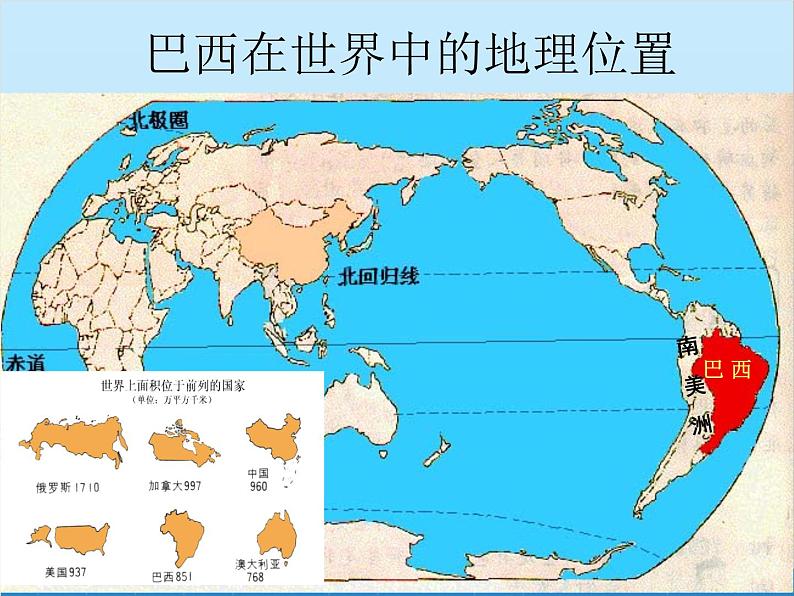 湘教版地理七年级下册 8.6 巴西  课件7第3页