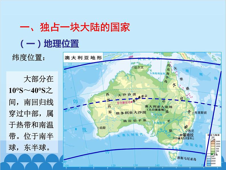 湘教版地理七年级下册 8.7澳大利亚  课件11第6页